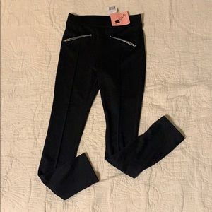 Black dressy leggings